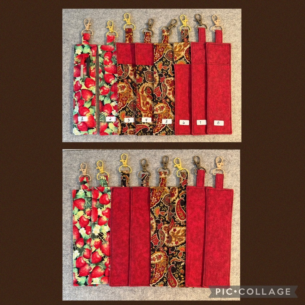Colorful Lanyard Pen Holders